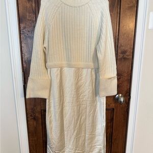 2 in 1 Sweater and Skirt Dress